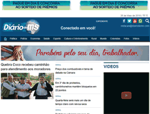 Tablet Screenshot of diariodoms.com